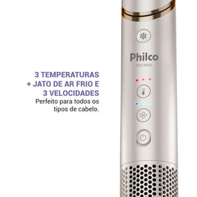Secador de Cabelos 4 em 1 Dobrável Motor BLDC PSC3500